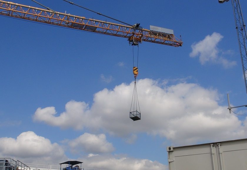 Construction crane Cage